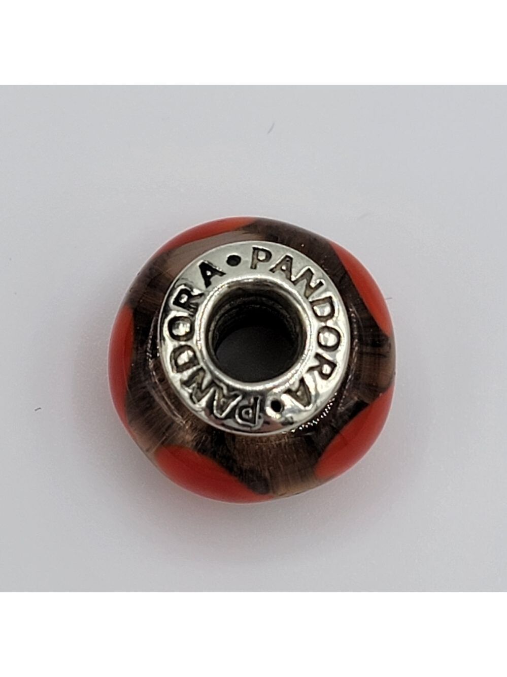 Pandora Murano Charm Ice Love Hearts #2582 - Picture 7 of 9